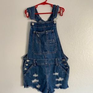 Overalls blue Jean size Small girls‎ UNIONBAY